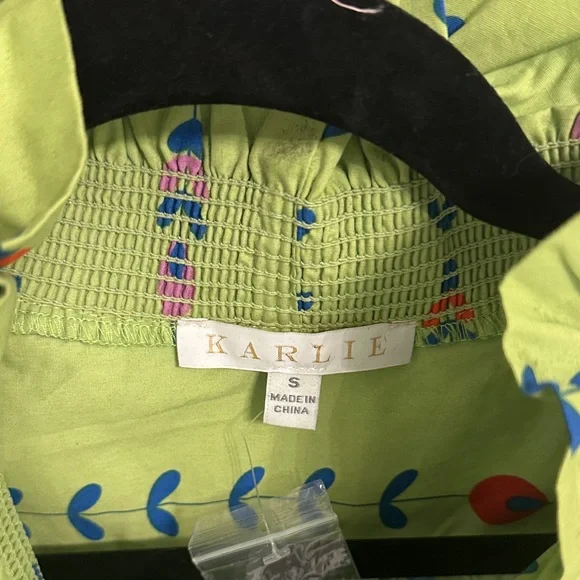 KARLIE top with Floral Pattern - Picture 2 of 2